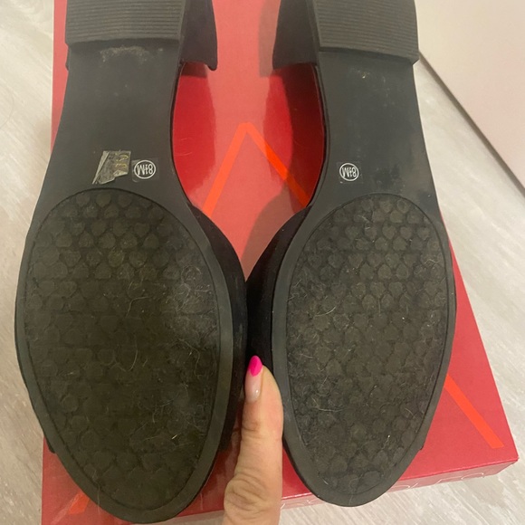 Chinese Laundry Black Open Toe Flat - Picture 4 of 7